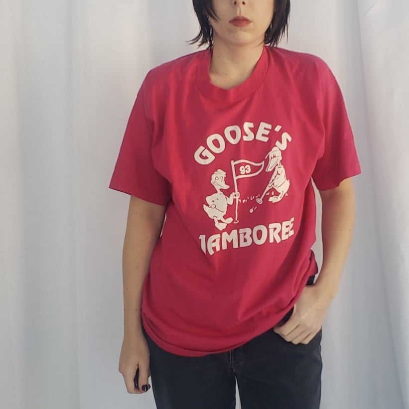90s Pink Golf Graphic Tee