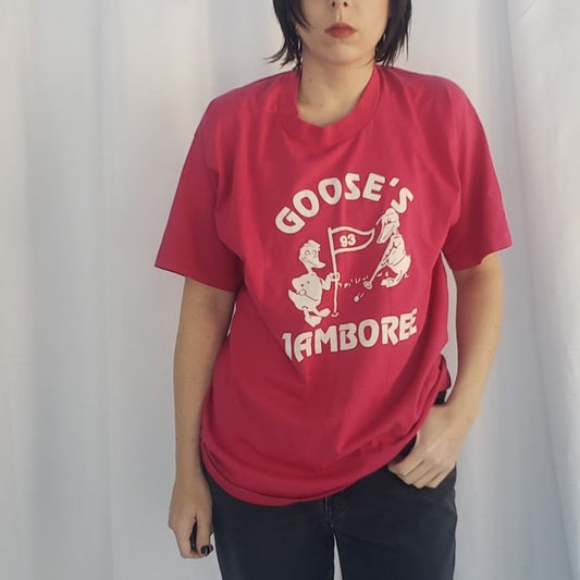 90s Pink Golf Graphic Tee