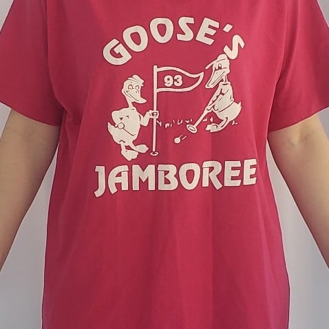 90s Pink Golf Graphic Tee