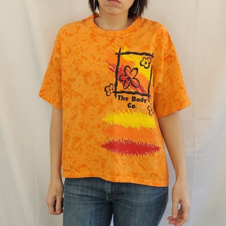 90s Orange The Body Co Tee