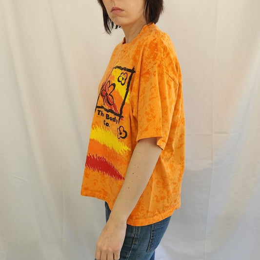 90s Orange The Body Co Tee