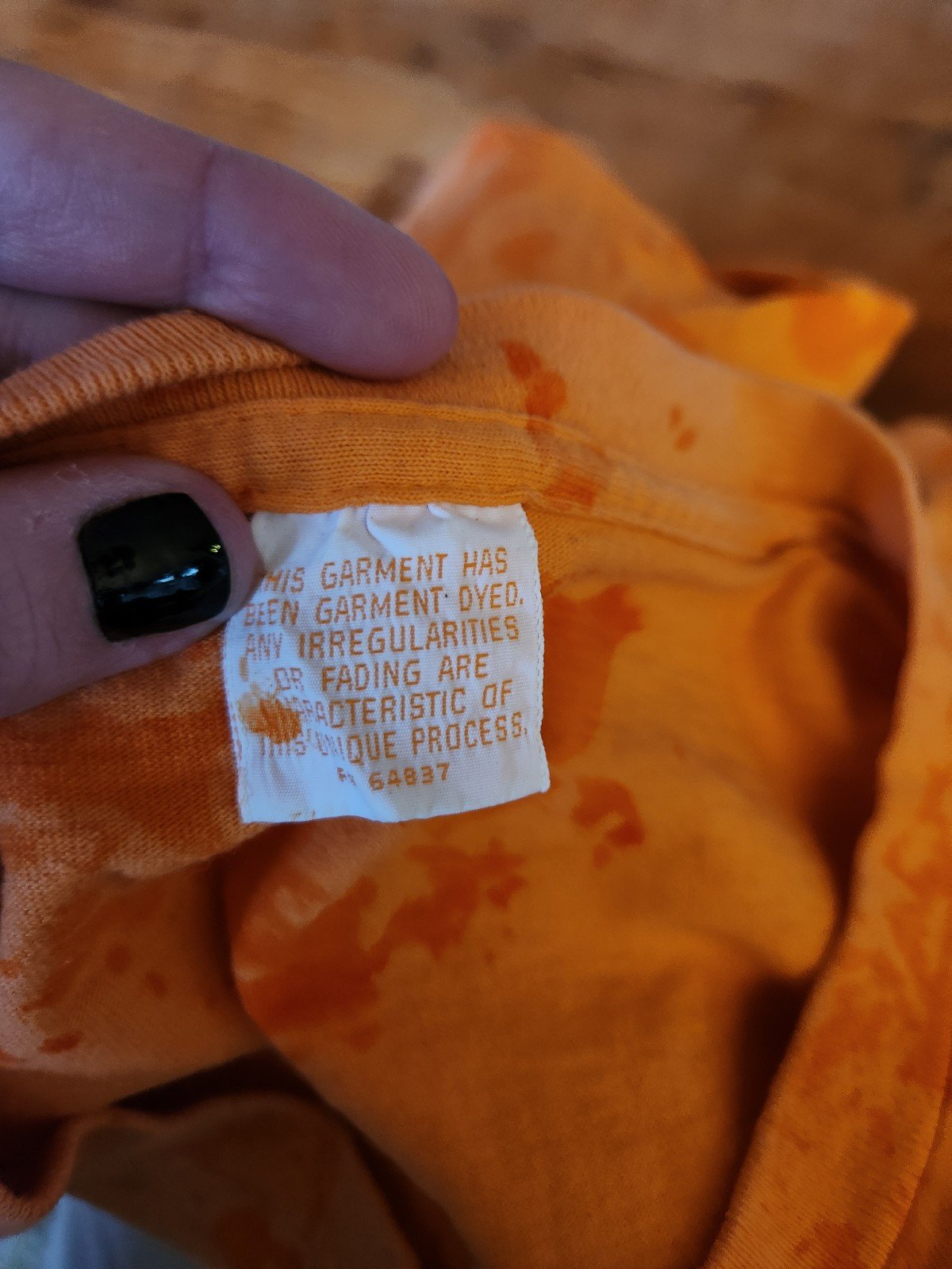 90s Orange The Body Co Tee