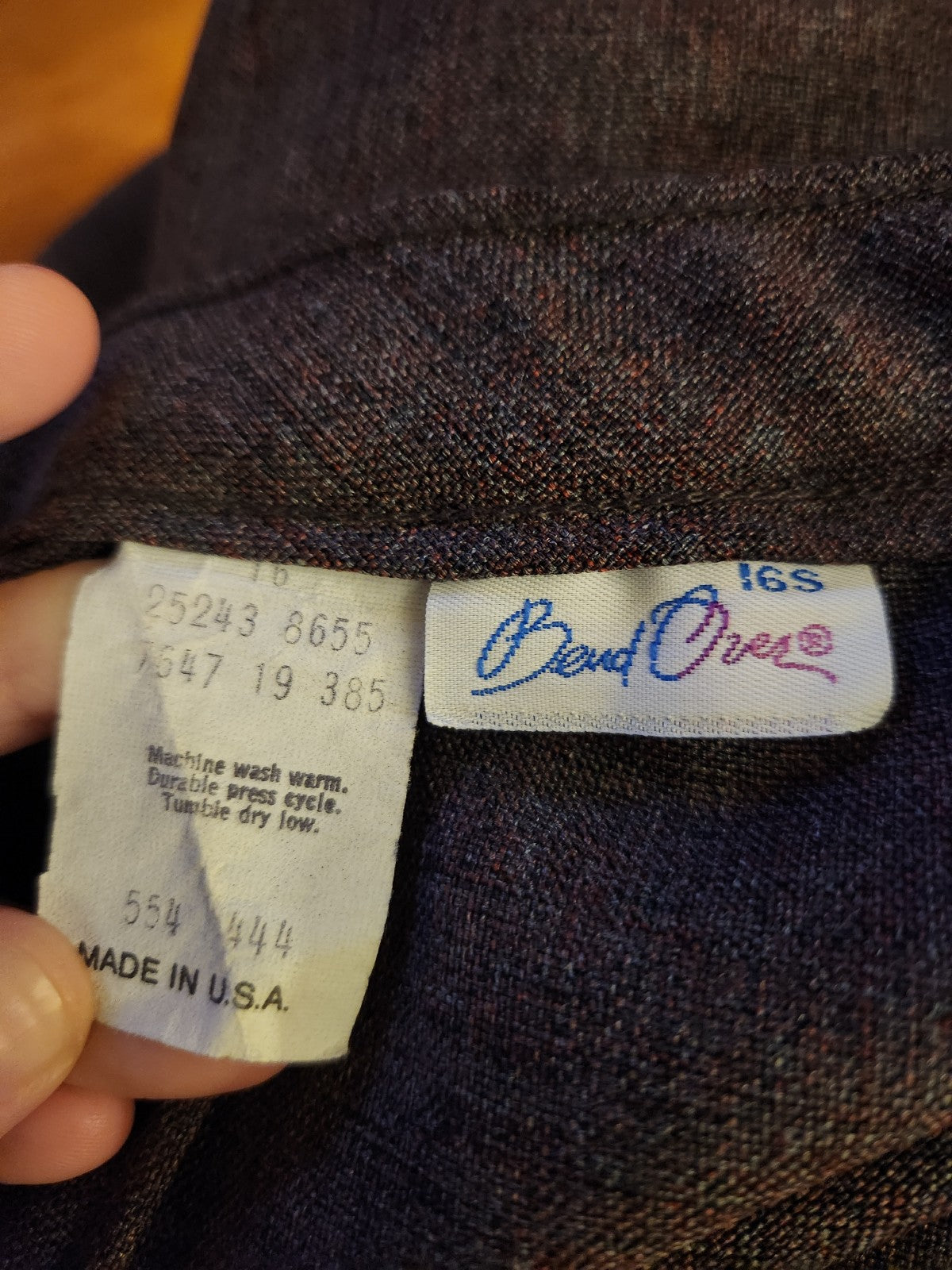 80s Brown Levi's Bend Over Trousers