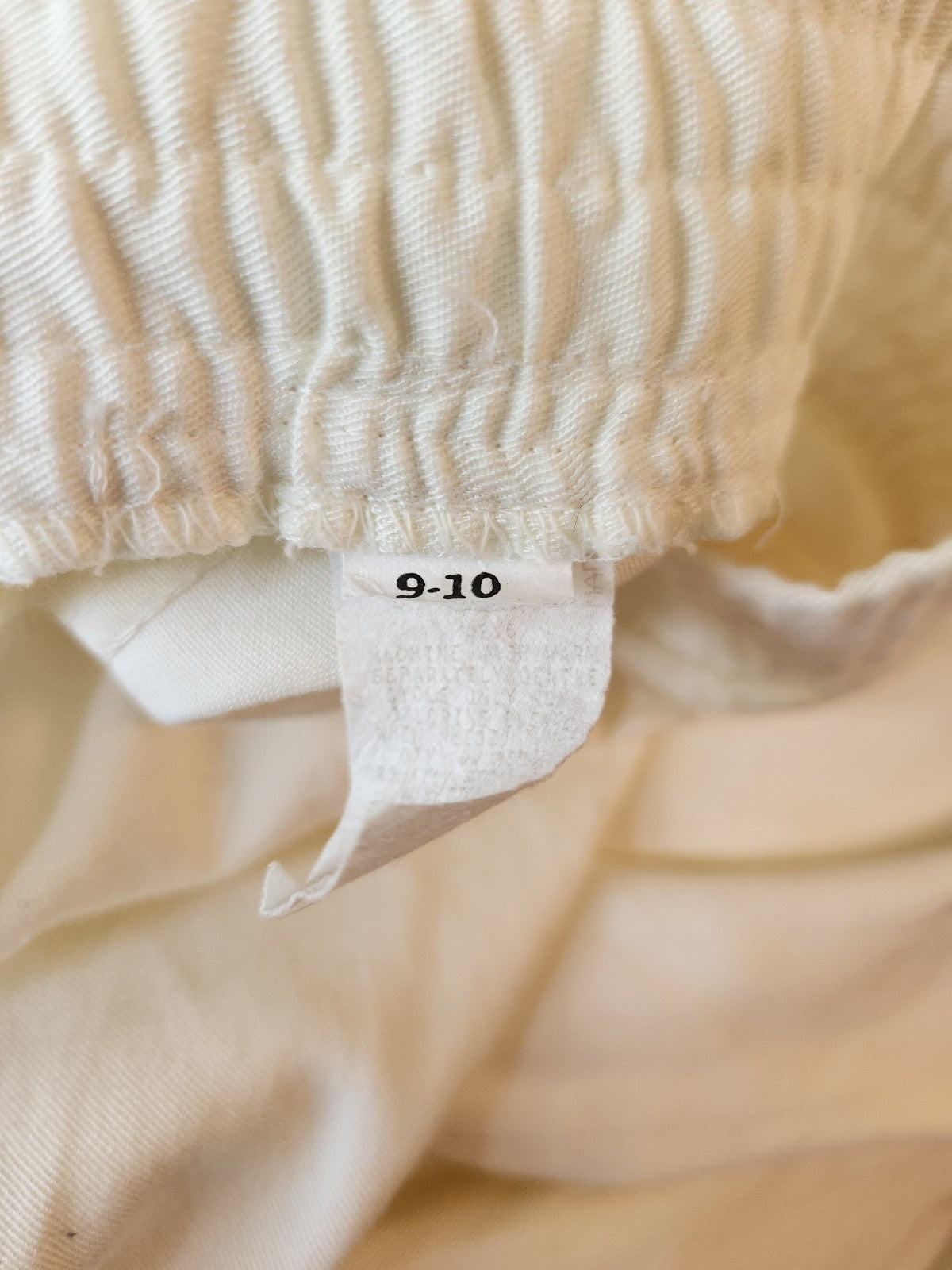 90s Ivory Button Down Skirt