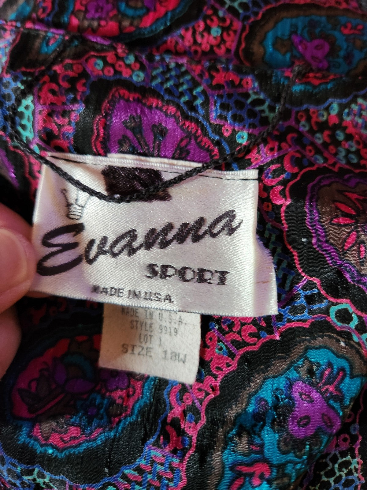 70s Purple Paisley Day Dress