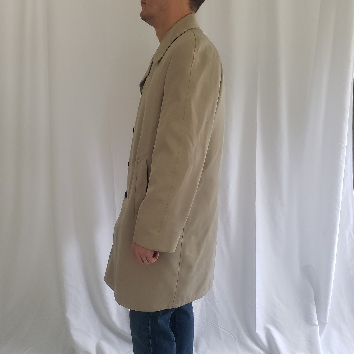 70s/80s Classic Tan Trench Coat