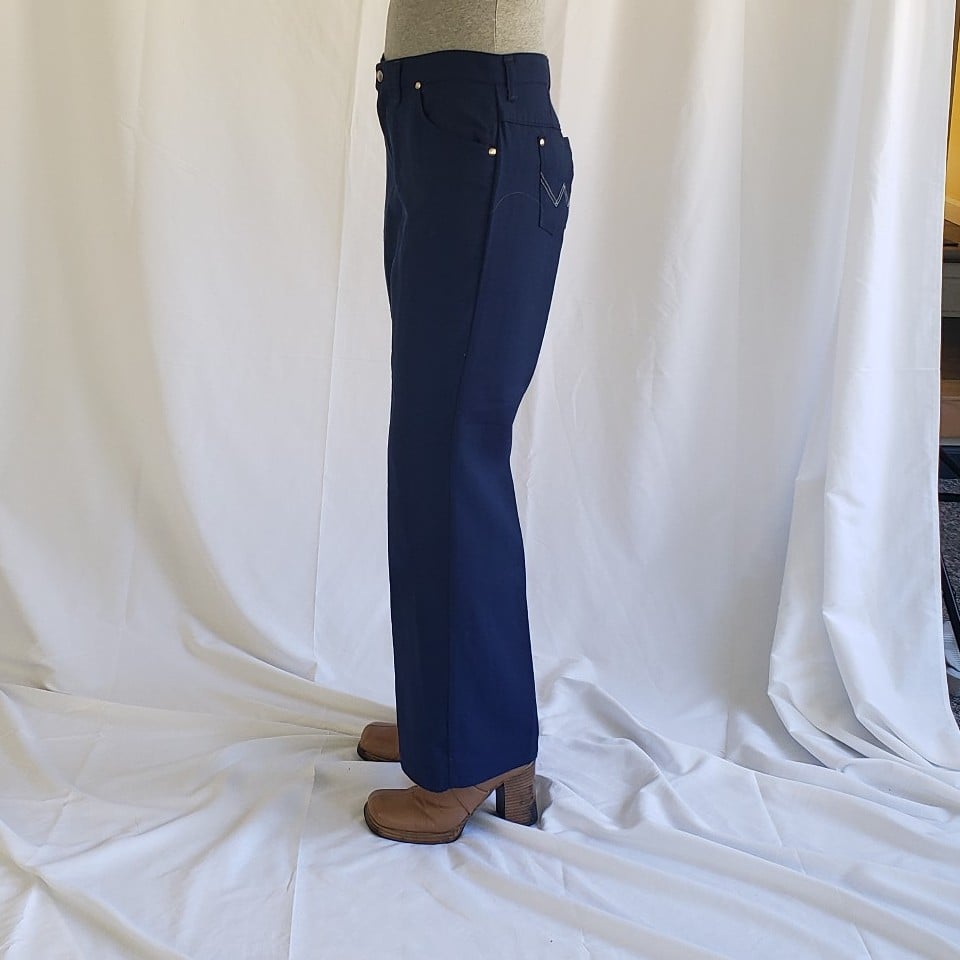 70s Wrangler Blue Pants