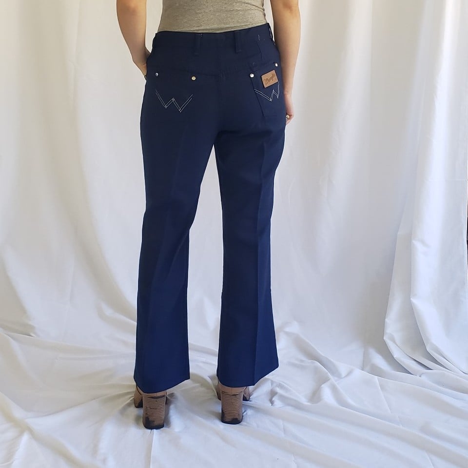 70s Wrangler Blue Pants