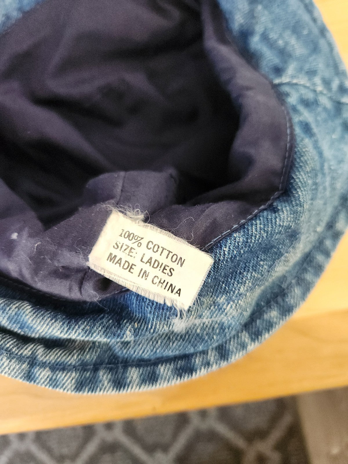90s Denim Bucket Hat