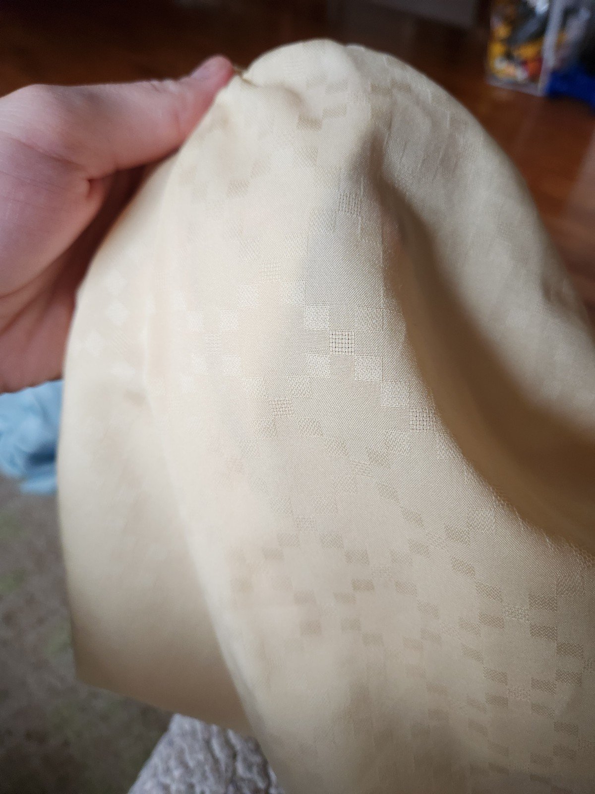 80s Yellow Blouse with Bow