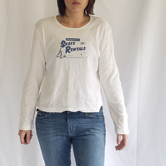 Y2K Figure Skating Graphic Tee