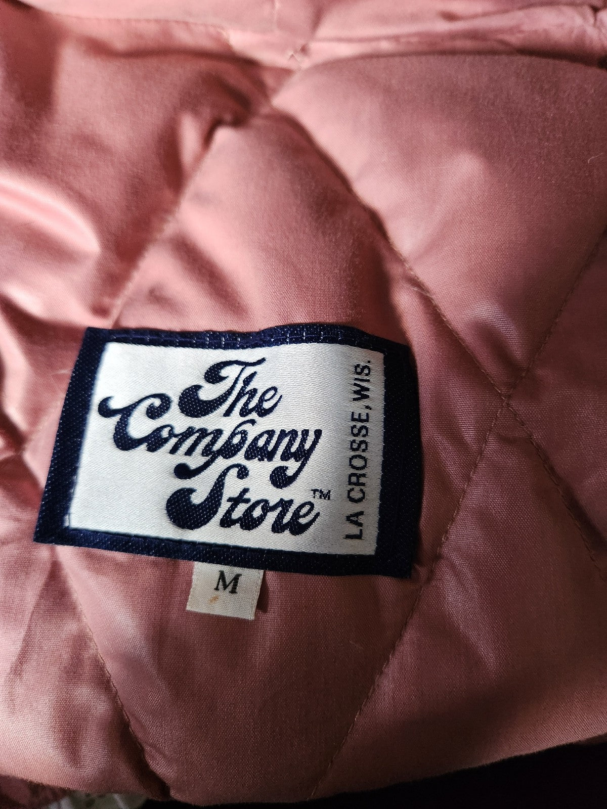 80s Pink Quilted Jacket