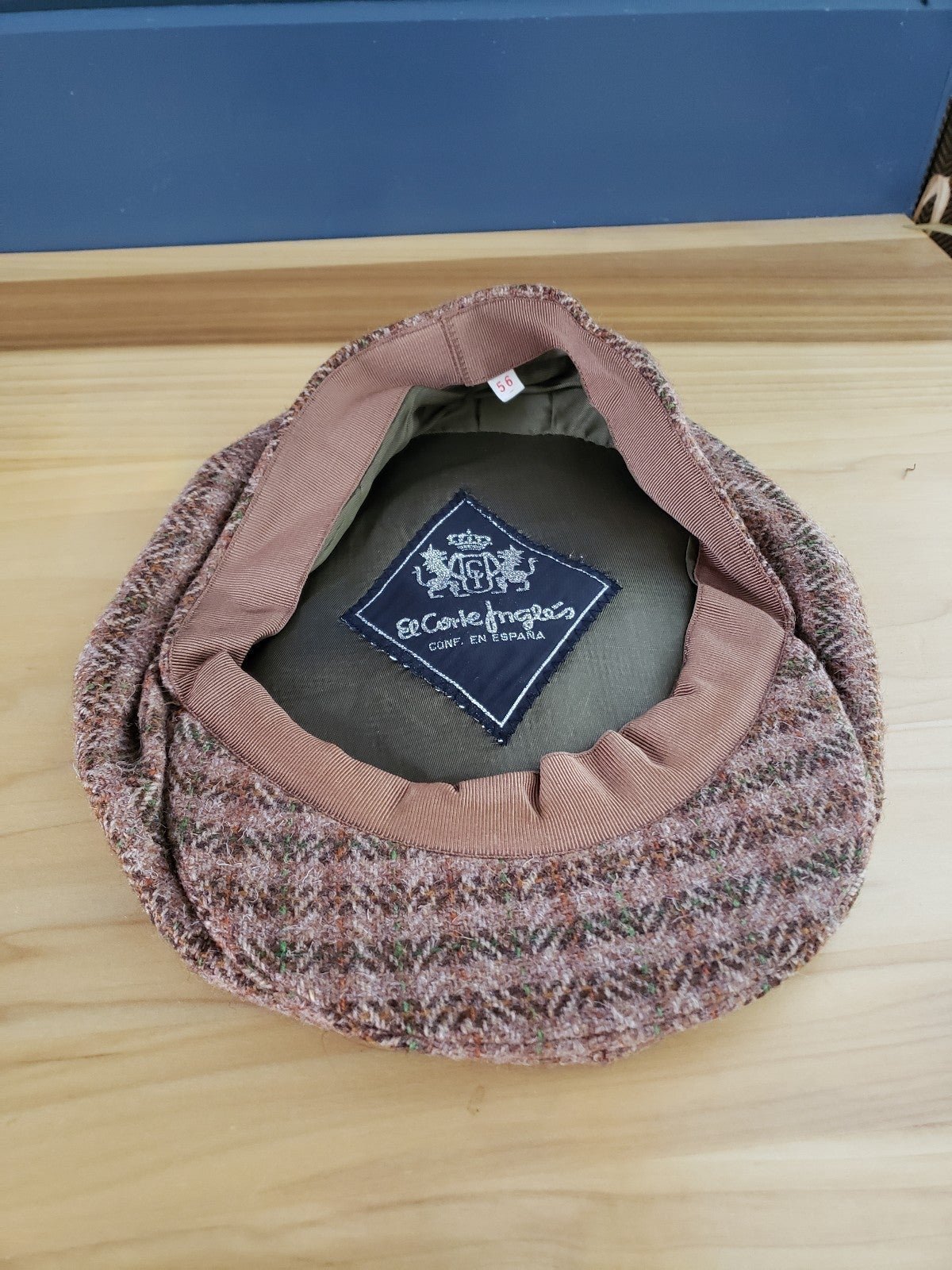 Men's Plaid Flat Cap
