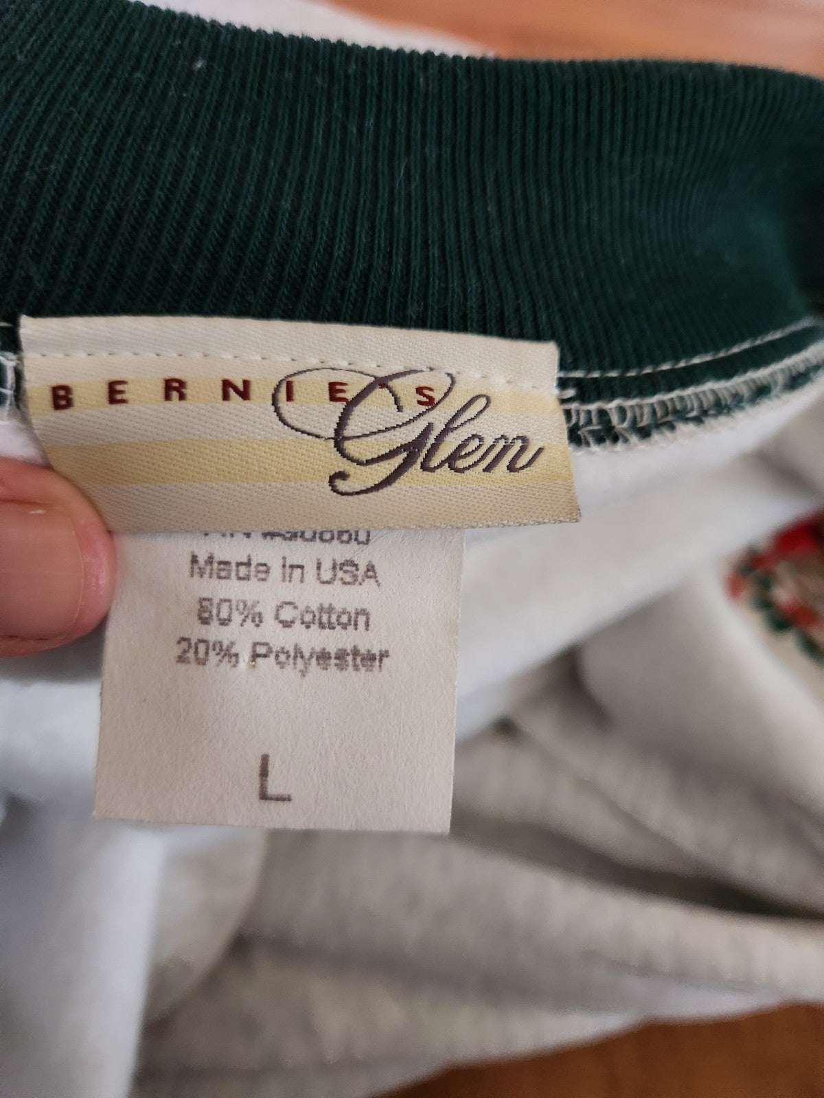 90s/00s Winter Birds Sweatshirt Cardigan