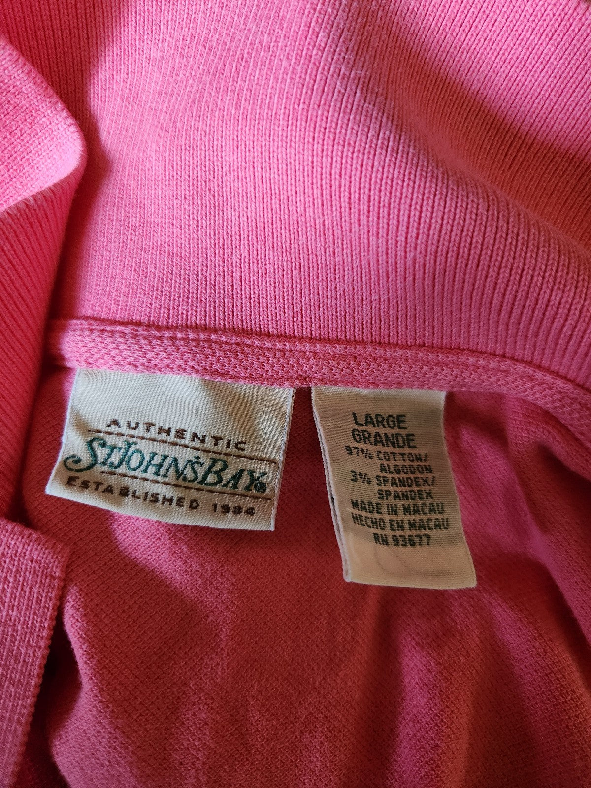 90s/00s Pink Polo Shirt Dress