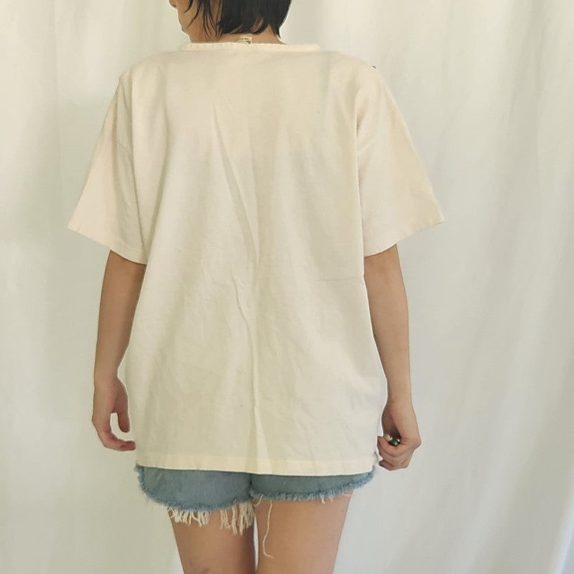90s Pale Pink Birdhouse Tee