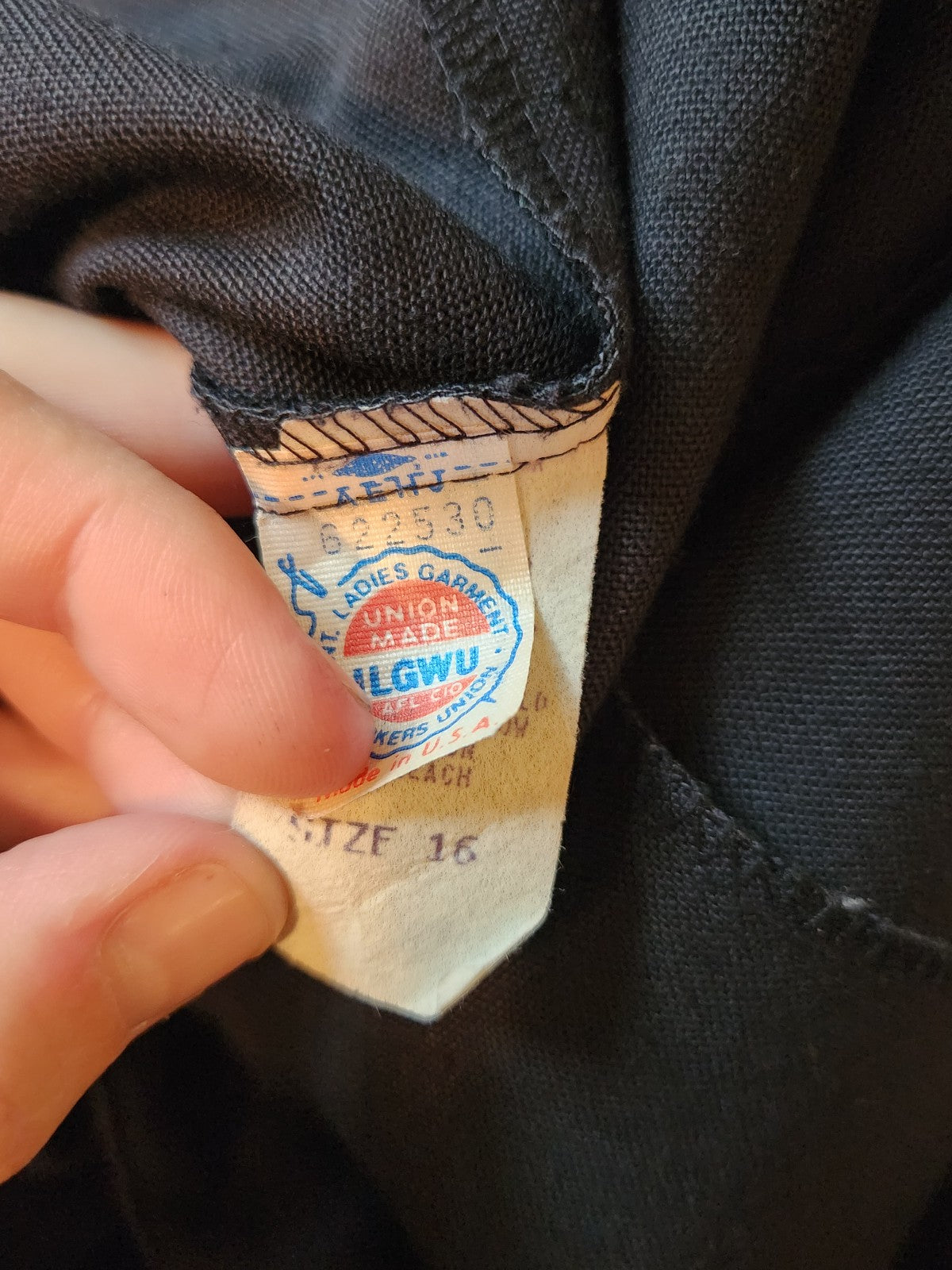 80s/90s Black Oversize Blazer