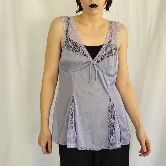 80s Lilac Purple Nightie