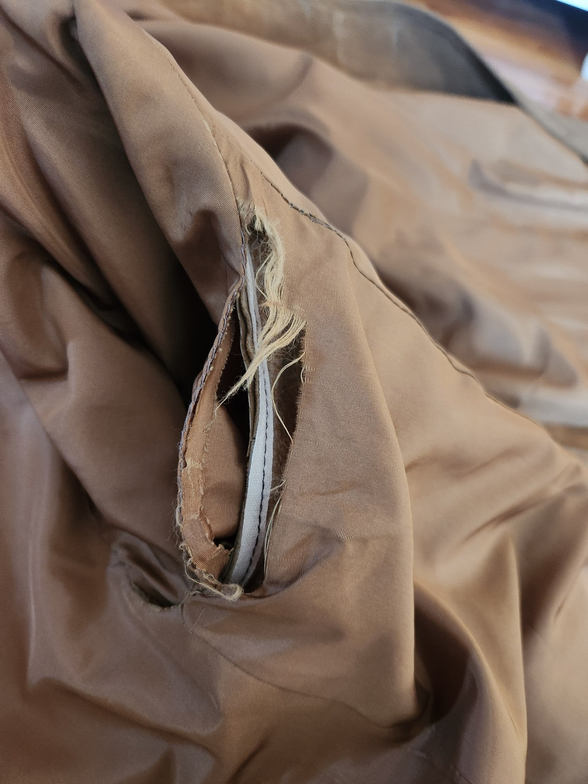 70s/80s Leather Trench Coat