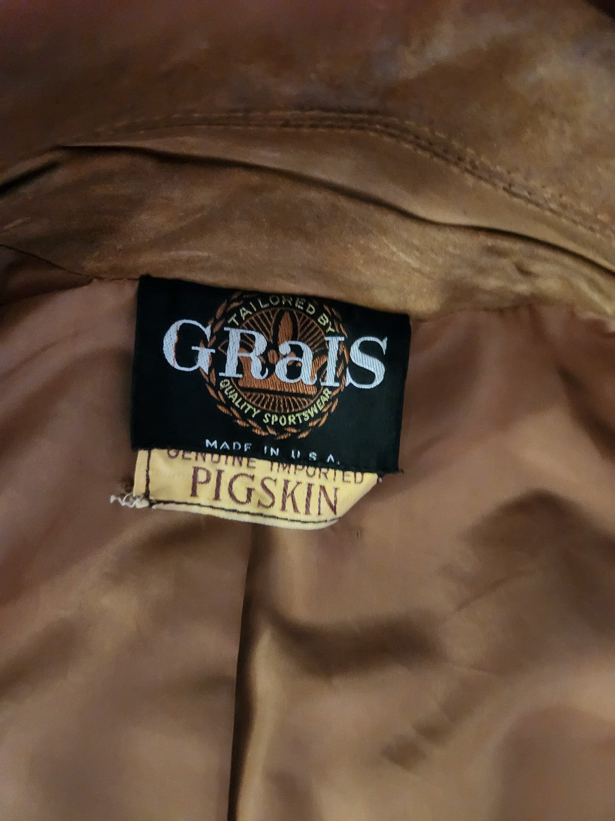 70s/80s Leather Trench Coat