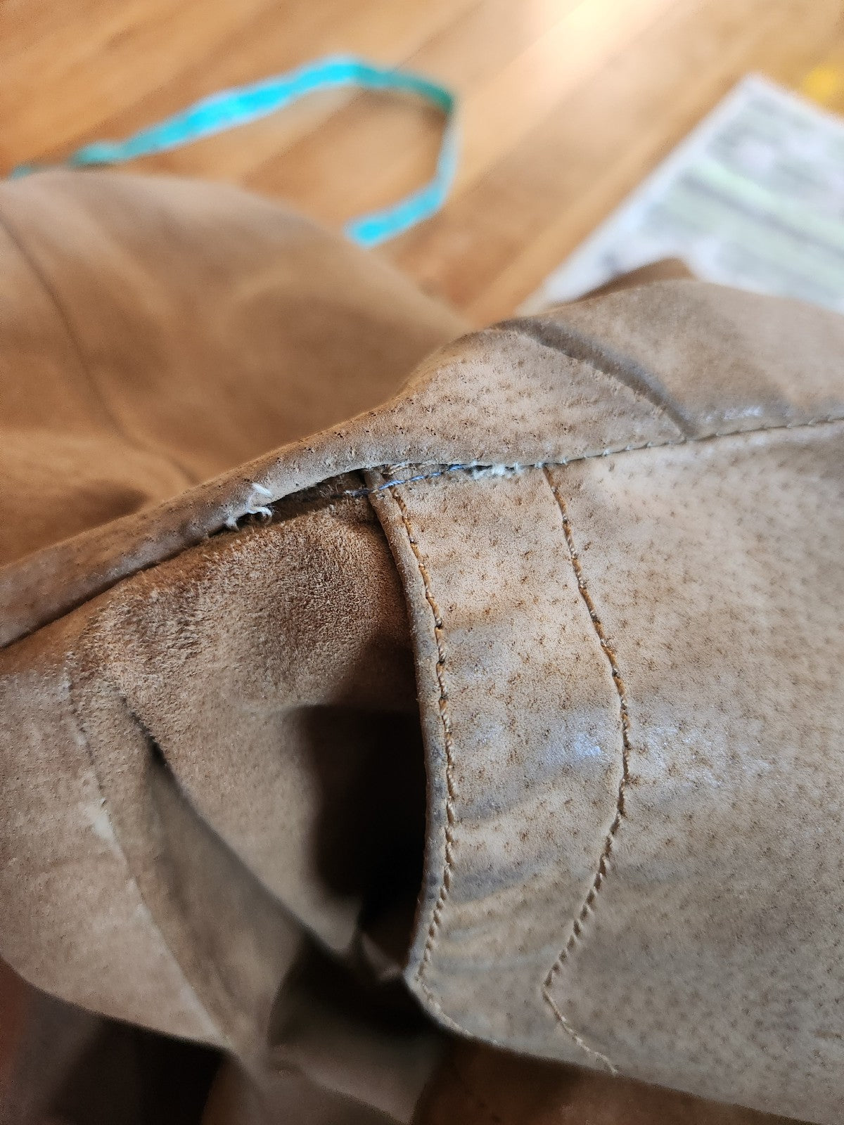 70s/80s Leather Trench Coat