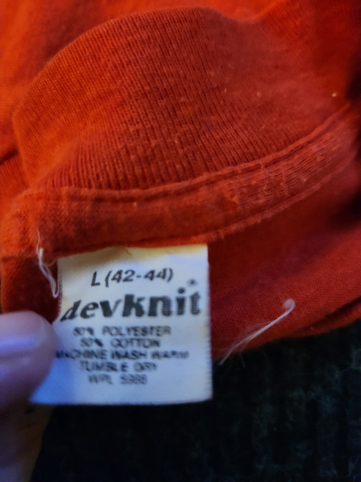 80s Red Screen Printed Drinking Tee