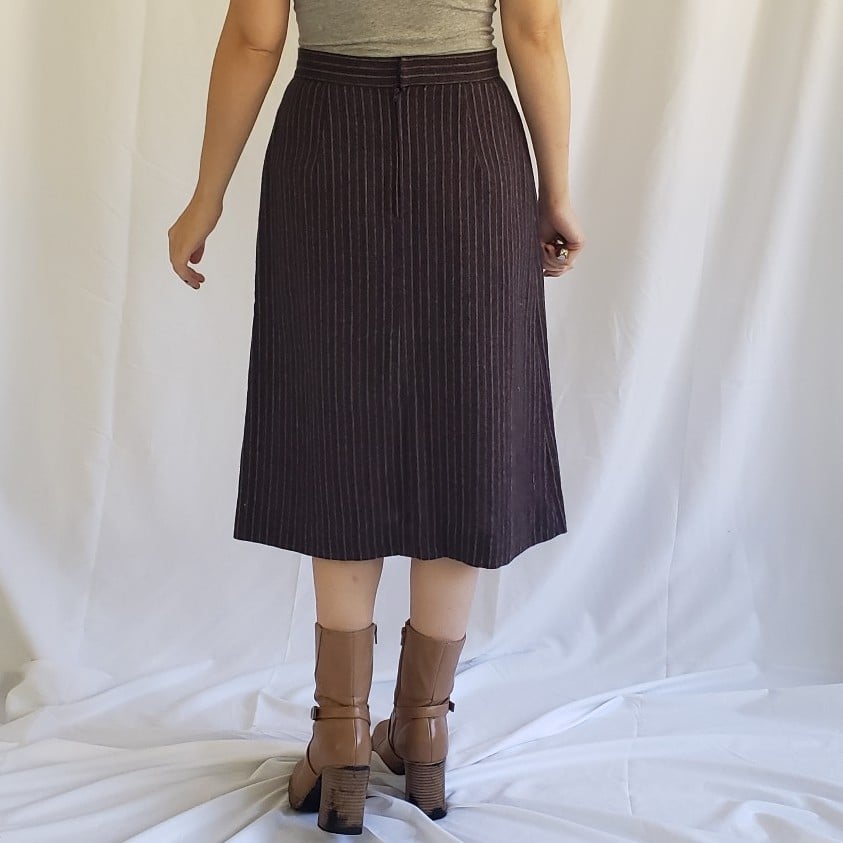 70s/80s Hand Made Striped Skirt