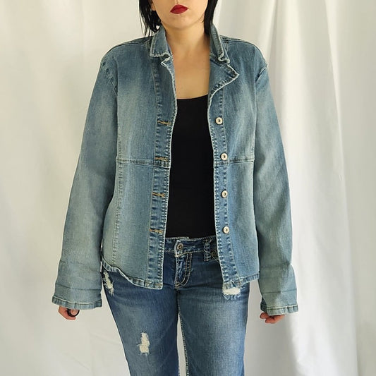 Y2K Denim Shacket