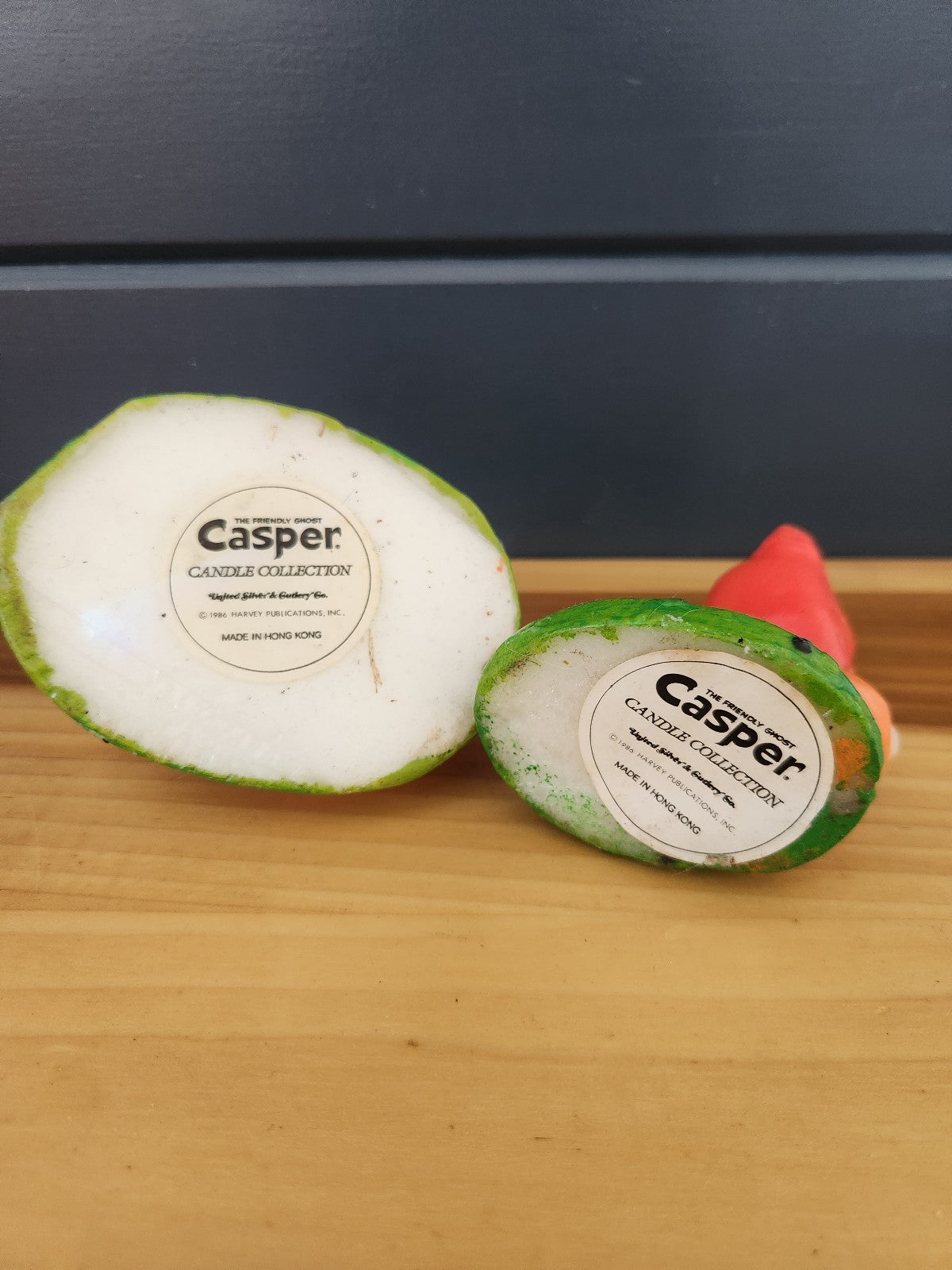 1980s Casper and Wendy Decorative Candles