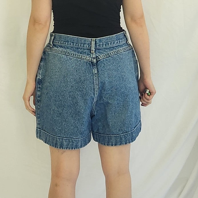 90s Lee Cuffed Denim Shorts