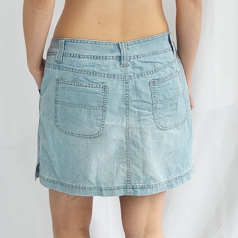 Y2K Denim Skort