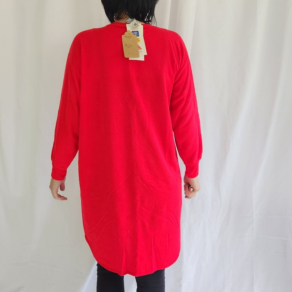 80s Deadstock Christmas Night Shirt