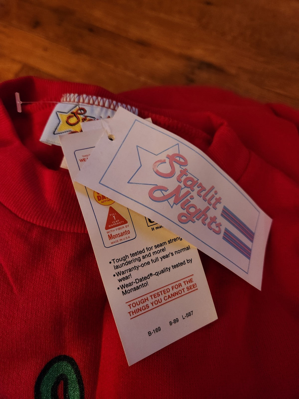 80s Deadstock Christmas Night Shirt