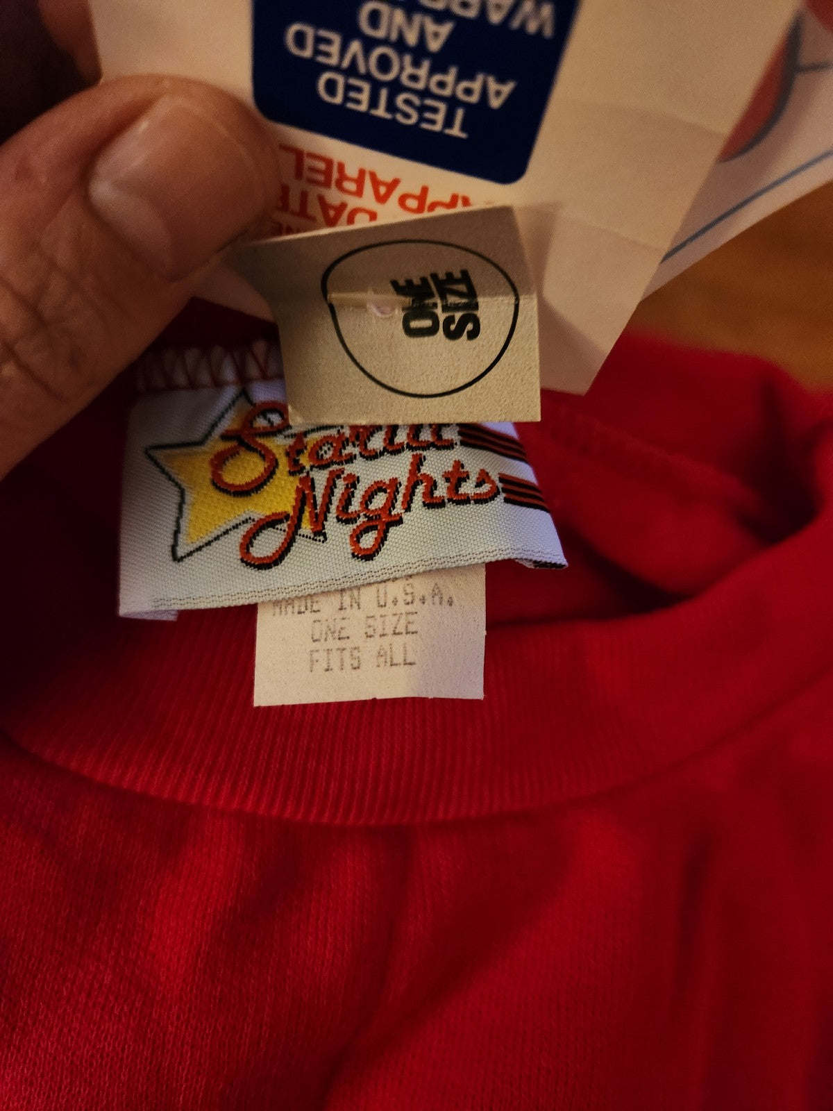 80s Deadstock Christmas Night Shirt