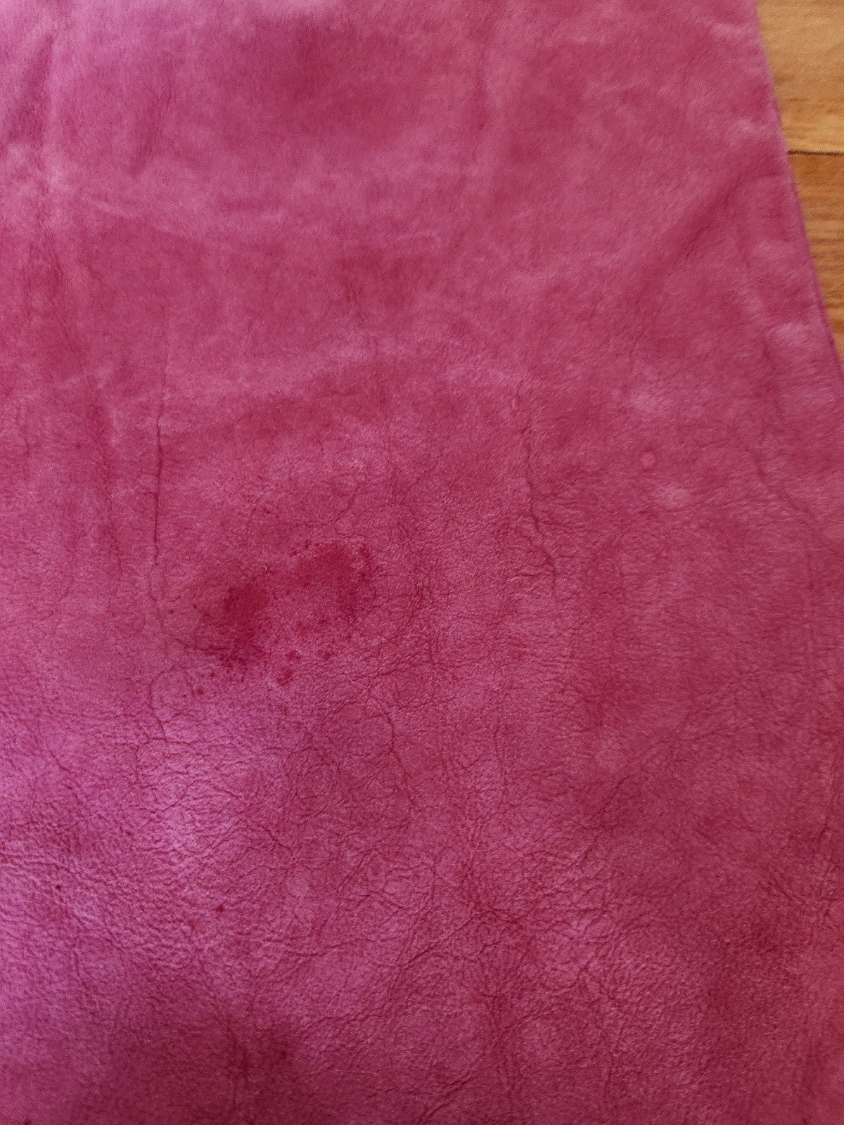 90s Pink Suede Square Neck Top