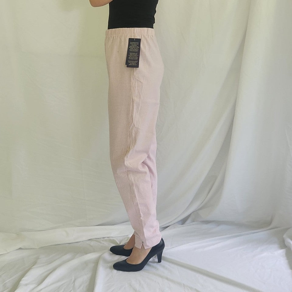 90s/Y2K Deadstock Pink and Purple Plaid Pants