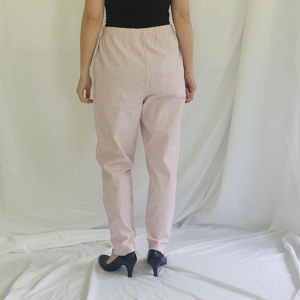 90s/Y2K Deadstock Pink and Purple Plaid Pants
