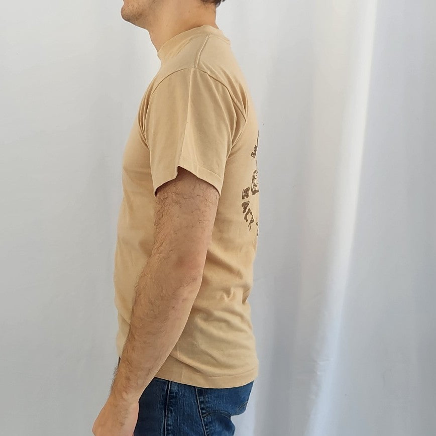 90s Tan Boy Scouts Wood Badge Tee