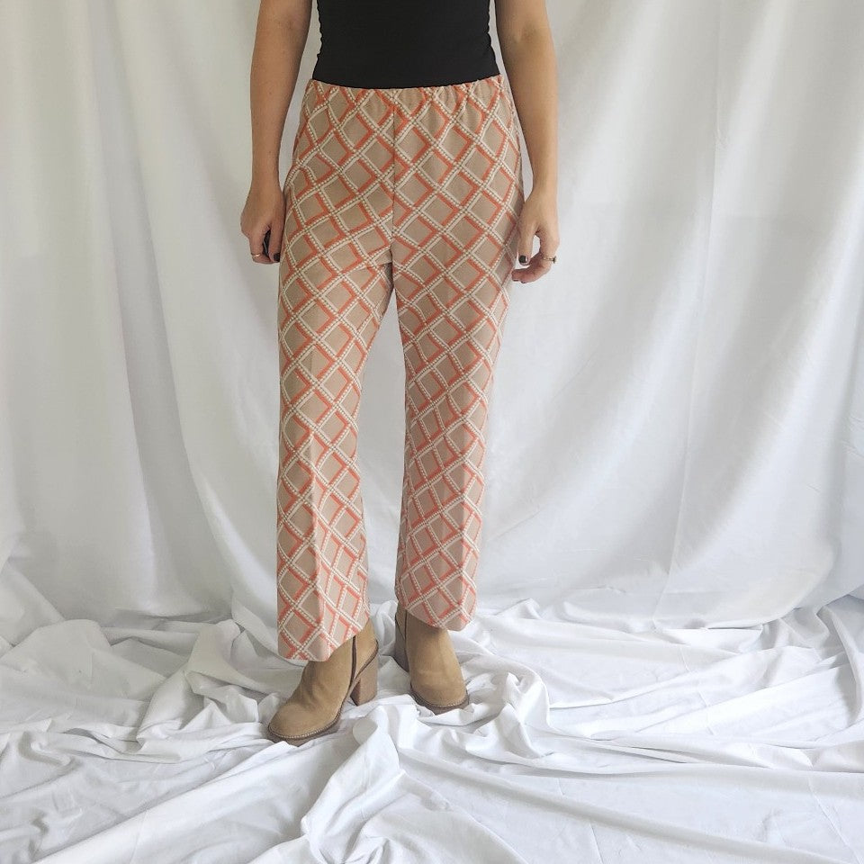 70s Tan and Orange Leisure Set