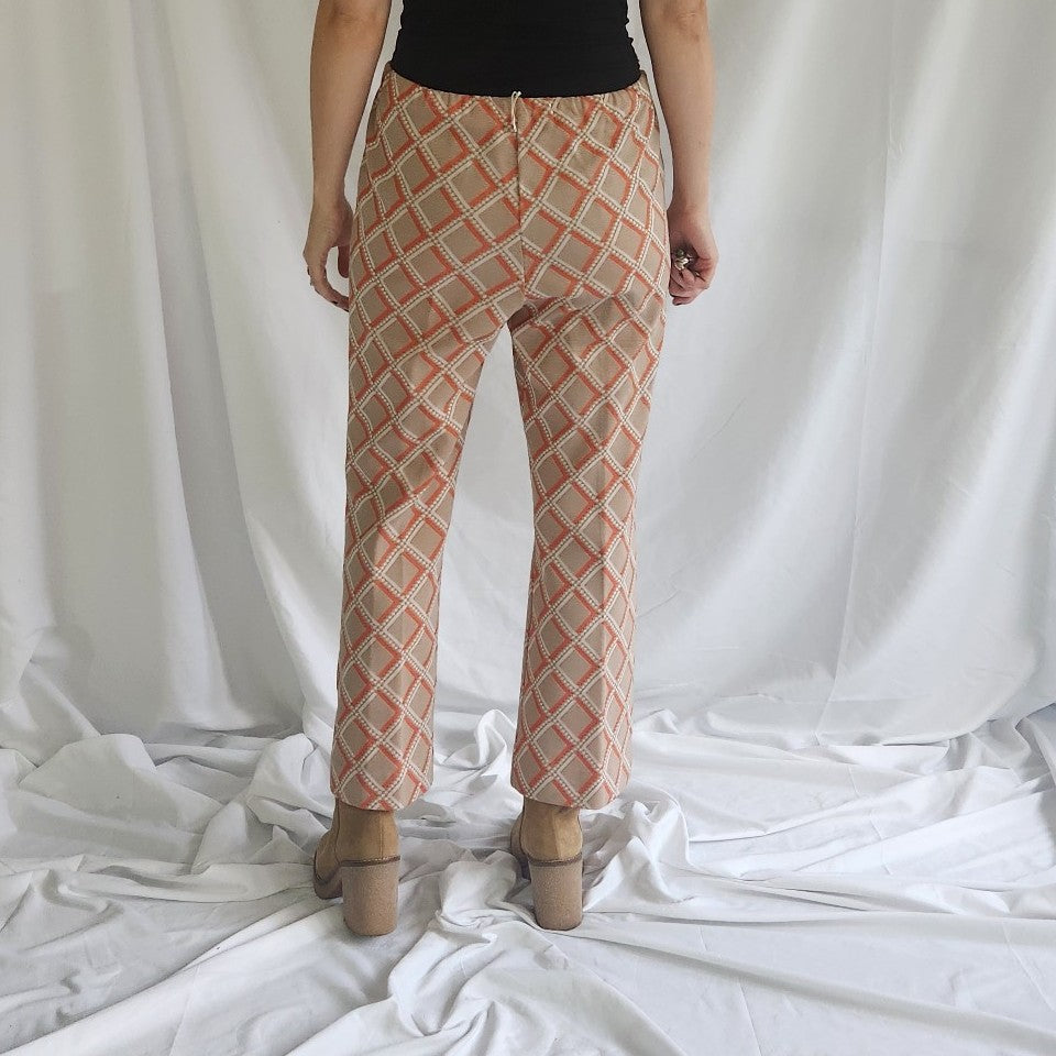 70s Tan and Orange Leisure Set