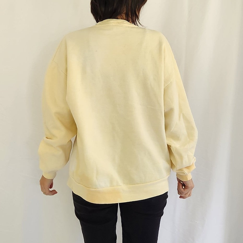 00s Grandmacore Fall Scene Crew Neck Sweatshirt