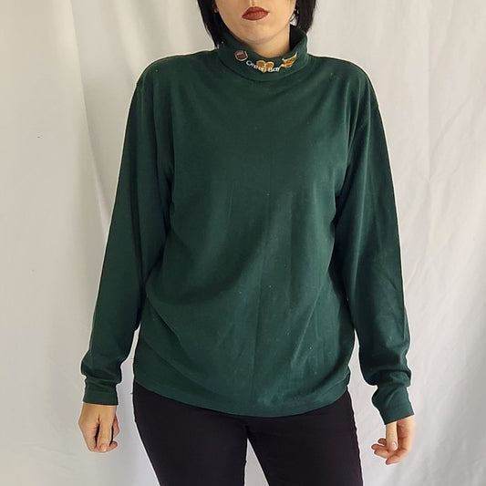 90s Green Bay Packers Turtleneck