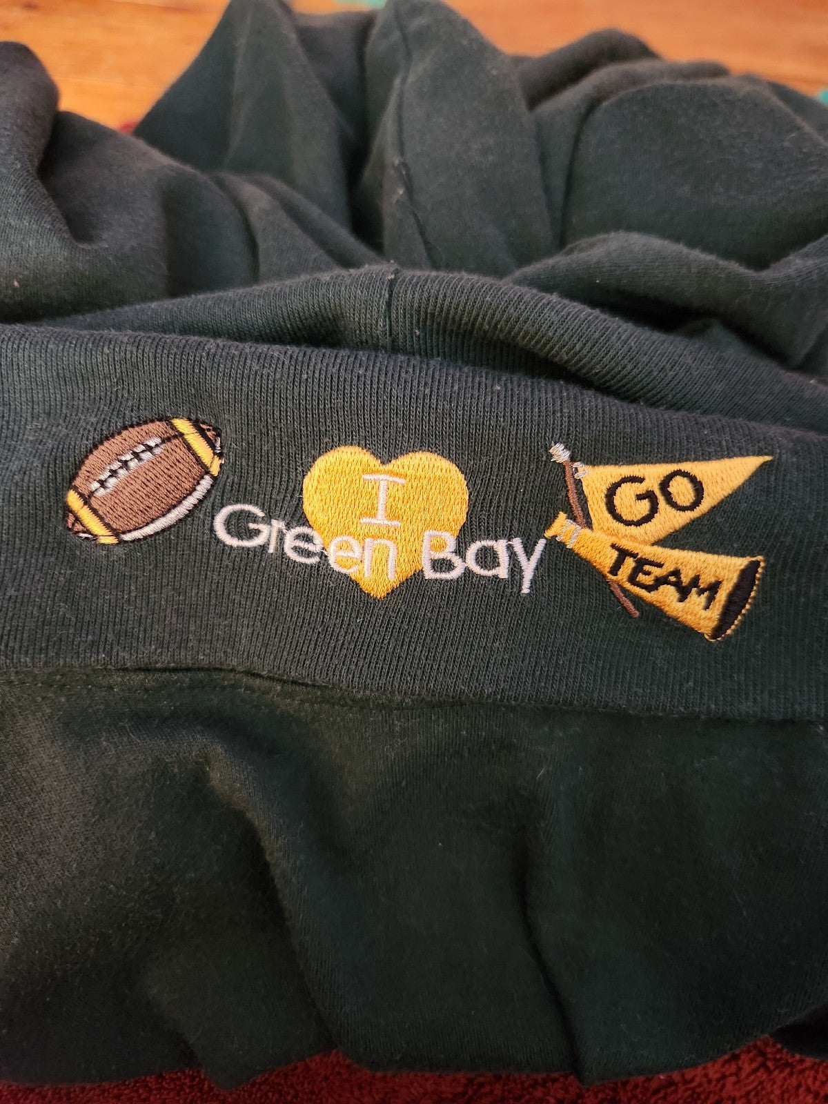90s Green Bay Packers Turtleneck