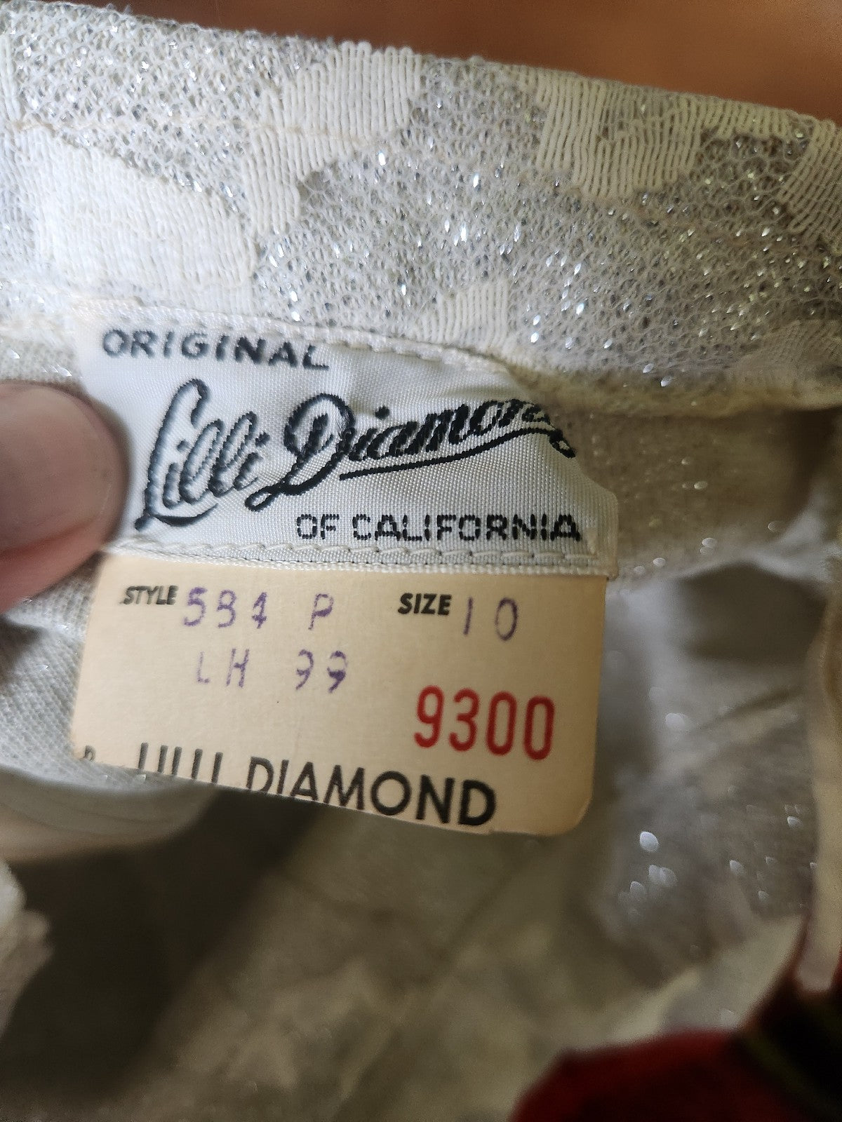 70s Cream Lace Bell Bottoms