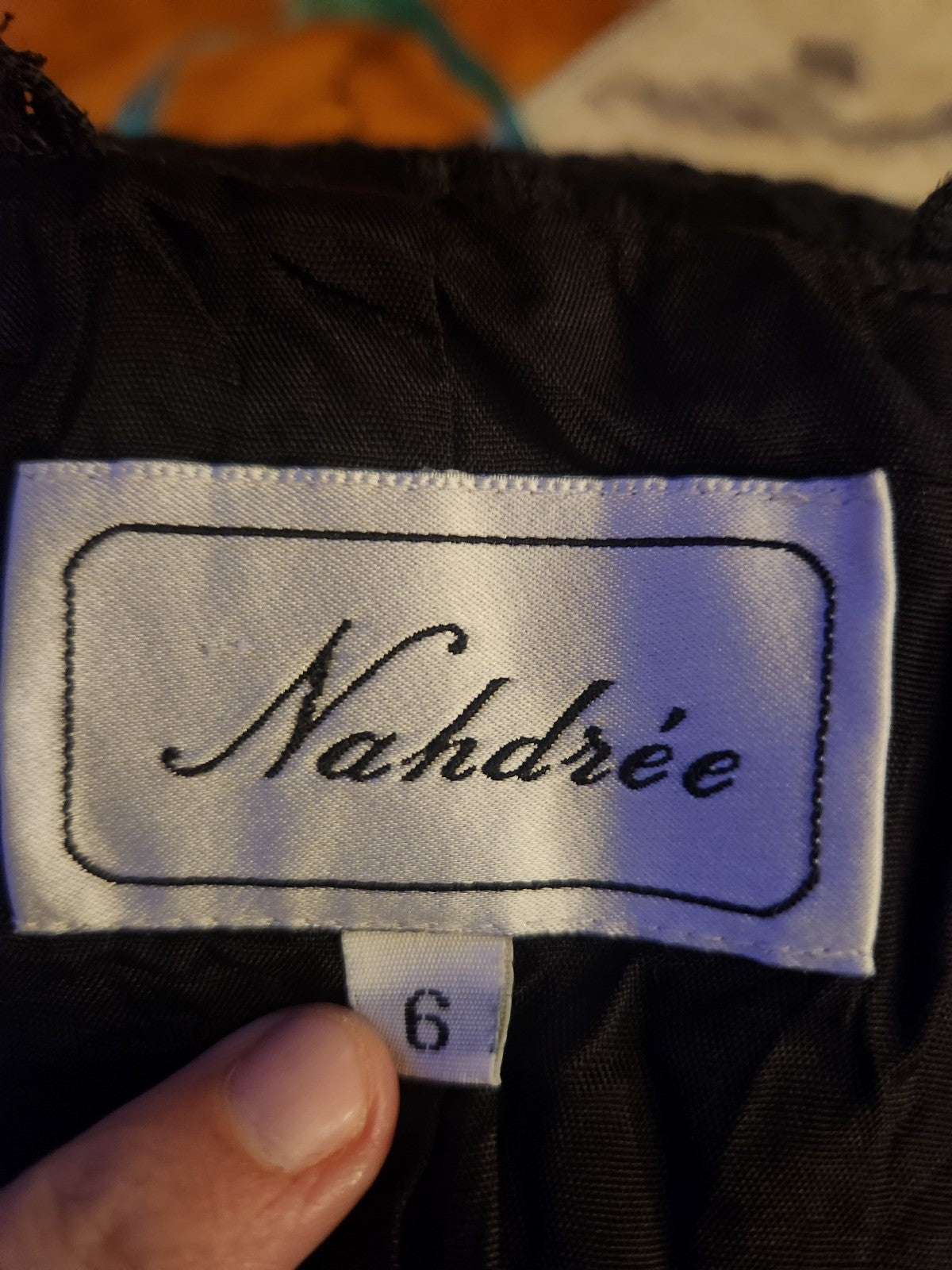 90s Black Lace Princess Blouse