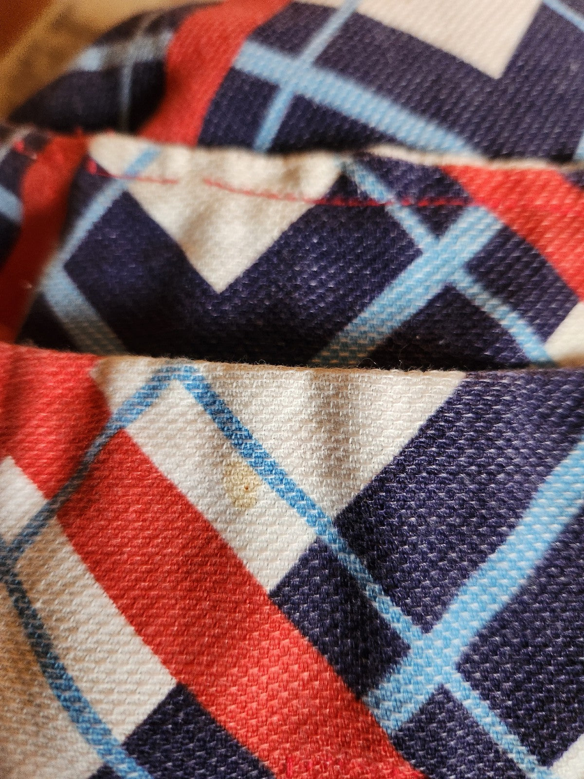 70s Red, White, and Blue Home Made Tank Top