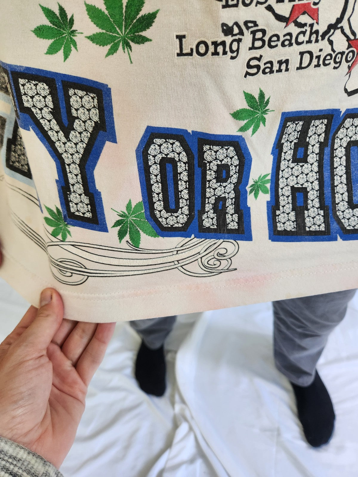 90s California City or Hood Tee