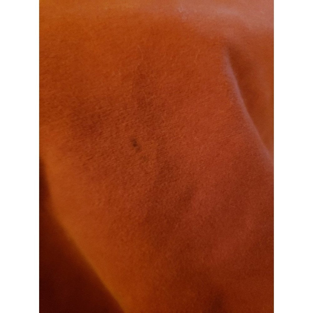 60s Orange Faux Suede Jacket