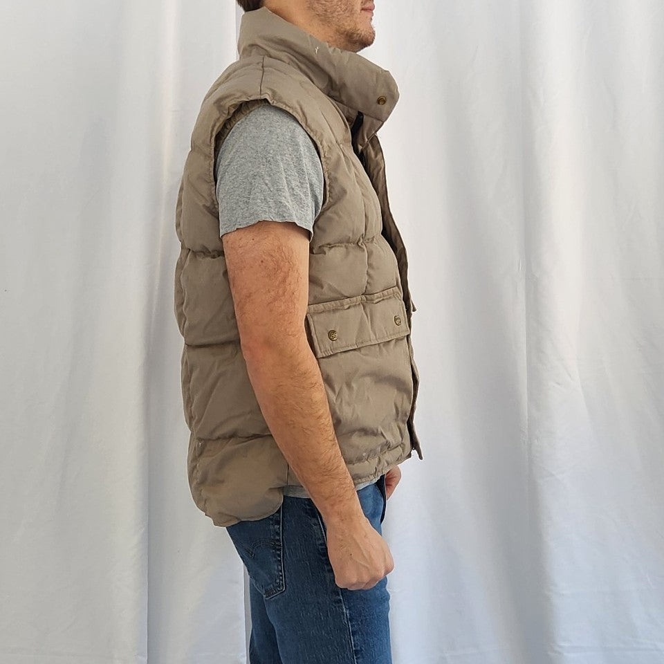 90s Eddie Bauer Down Filled Hunting/fishing Vest