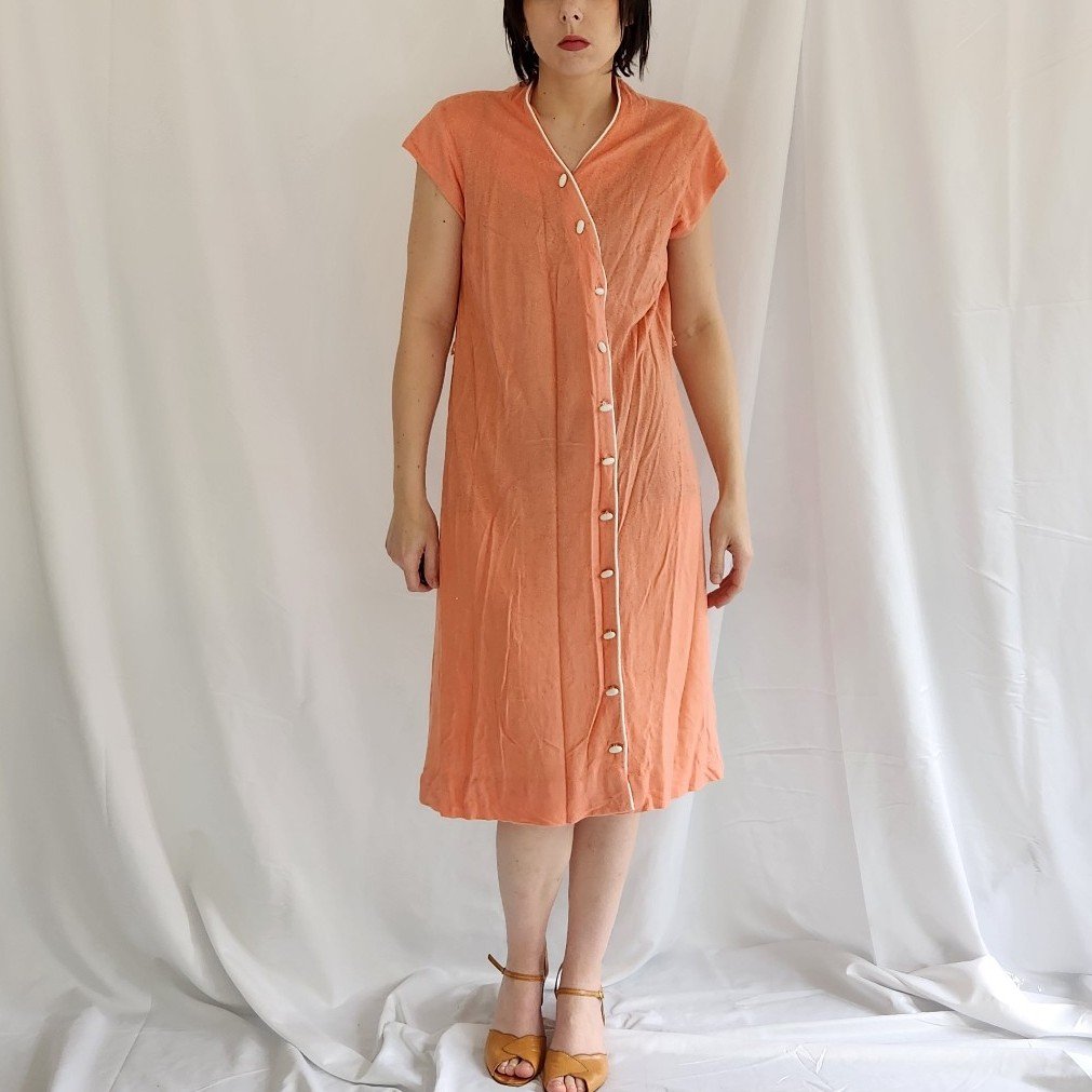 40s(?) Pink Day Dress